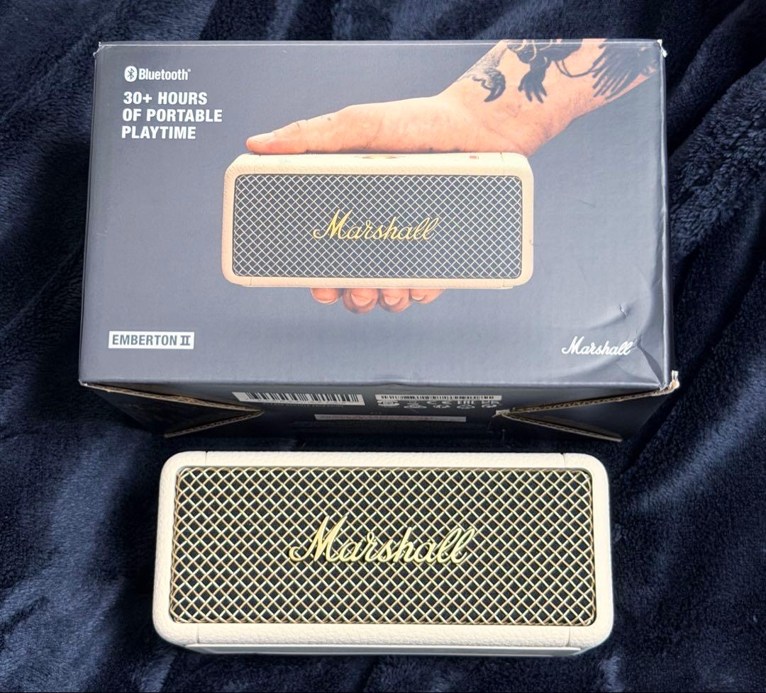 正規品・Marshall Emberton II ワイヤレススピーカー