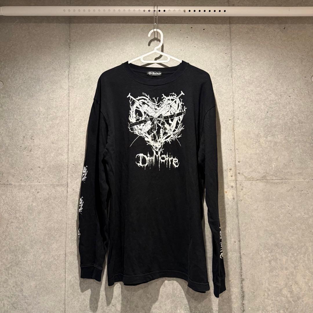 DimMoire ディムモアール Sickness ロンT Black