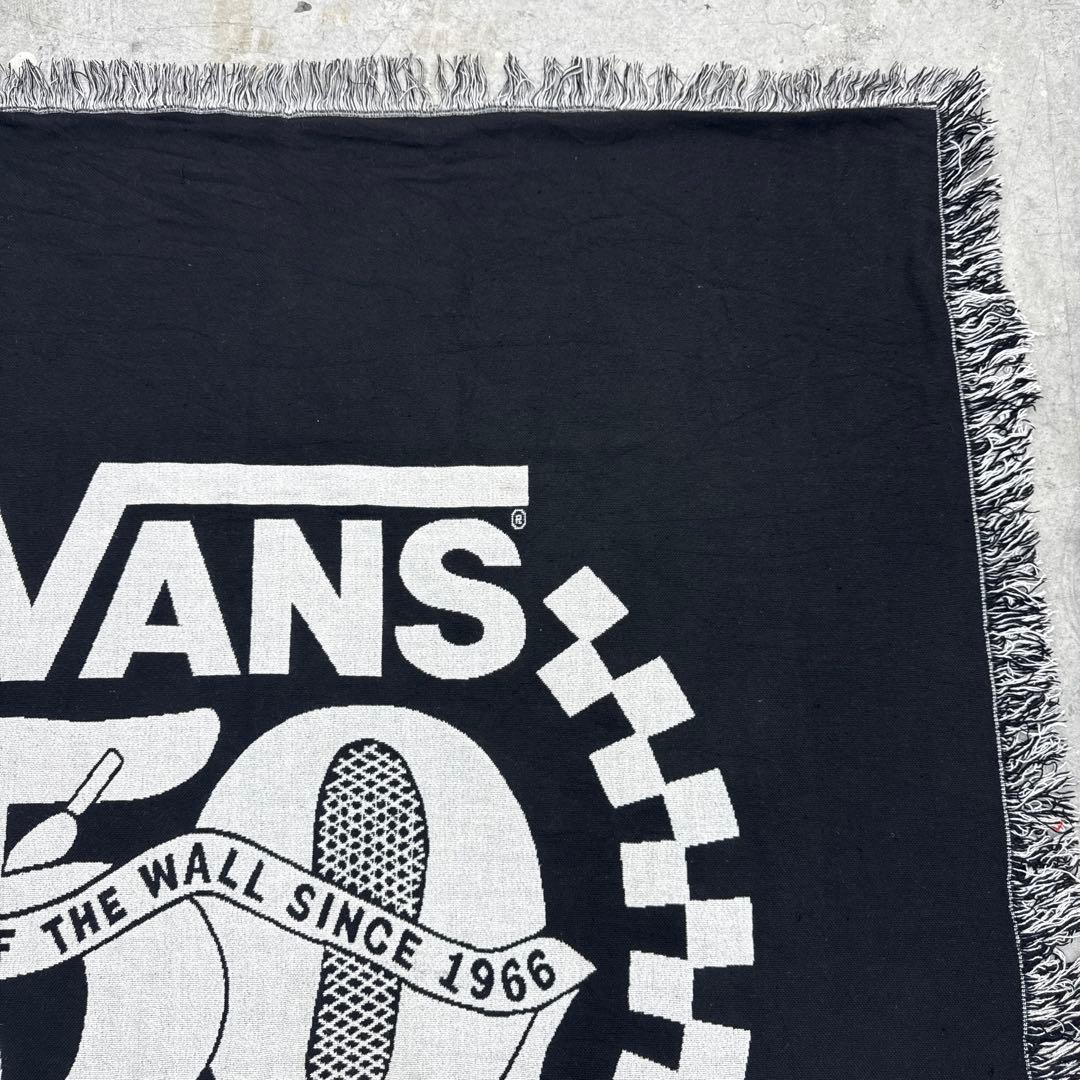 vans バンズ　50周年記念　ブランケット　マルチカバー　ラグ　160x137