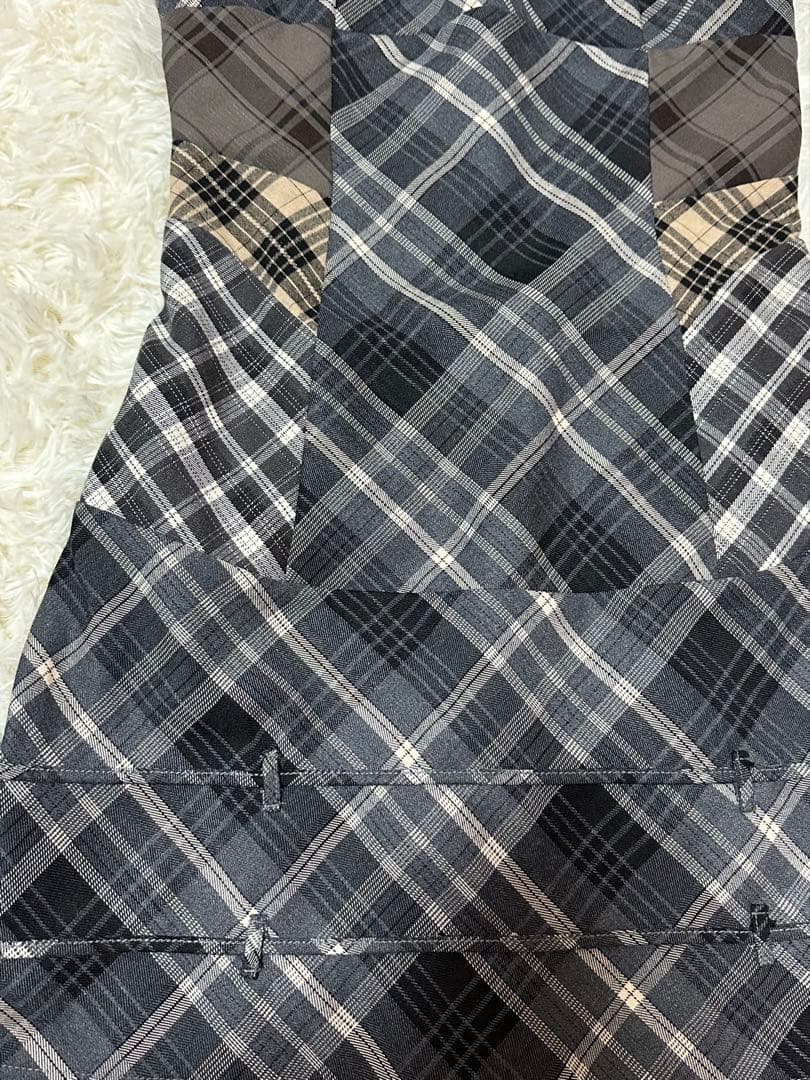 ANDMARY Aine set mini dress M グレー