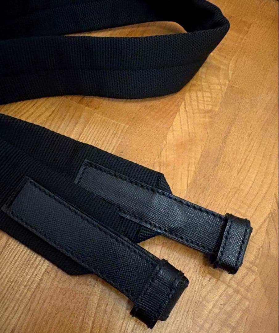 【美品】PRADA プラダ ボストンバッグ ナイロン×サフィアーノ