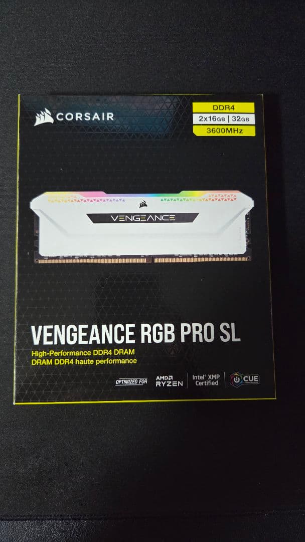 メモリー VENGEANCE RGB PRO SL 3600MHz 32GB(16x2)