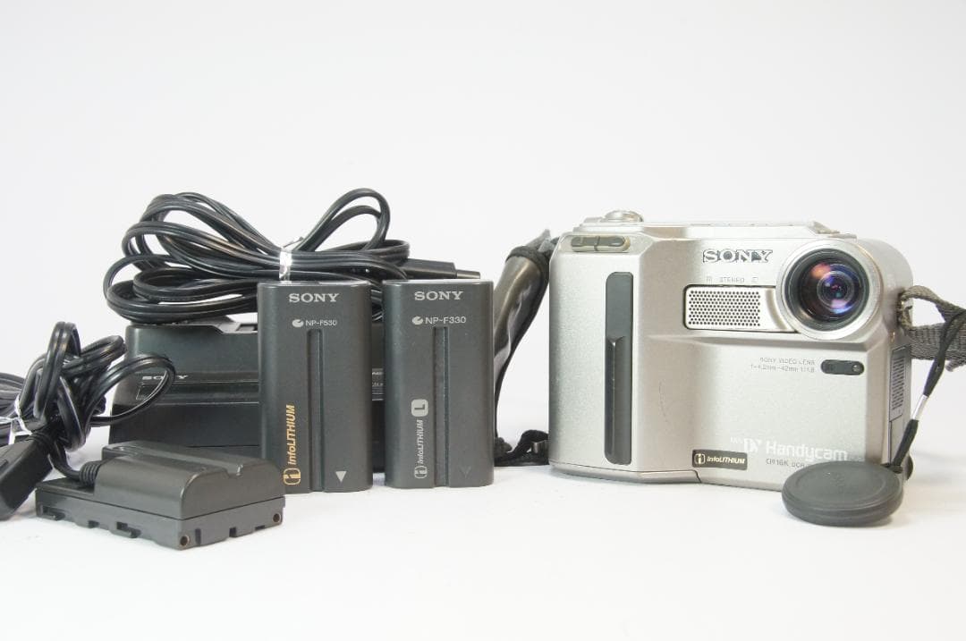 【動作品】 SONY ビデオカメラ DCR-SC100 miniDV ダビング