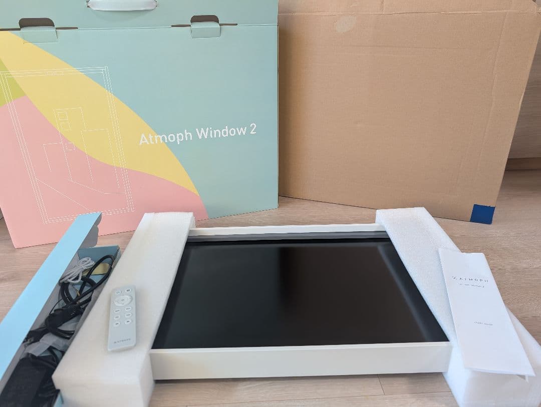 【美品】Atmoph Window 2 AW102+ リモコン