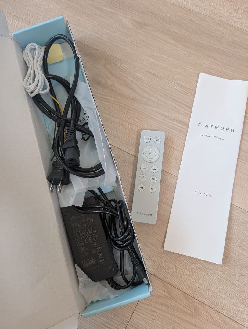 【美品】Atmoph Window 2 AW102+ リモコン