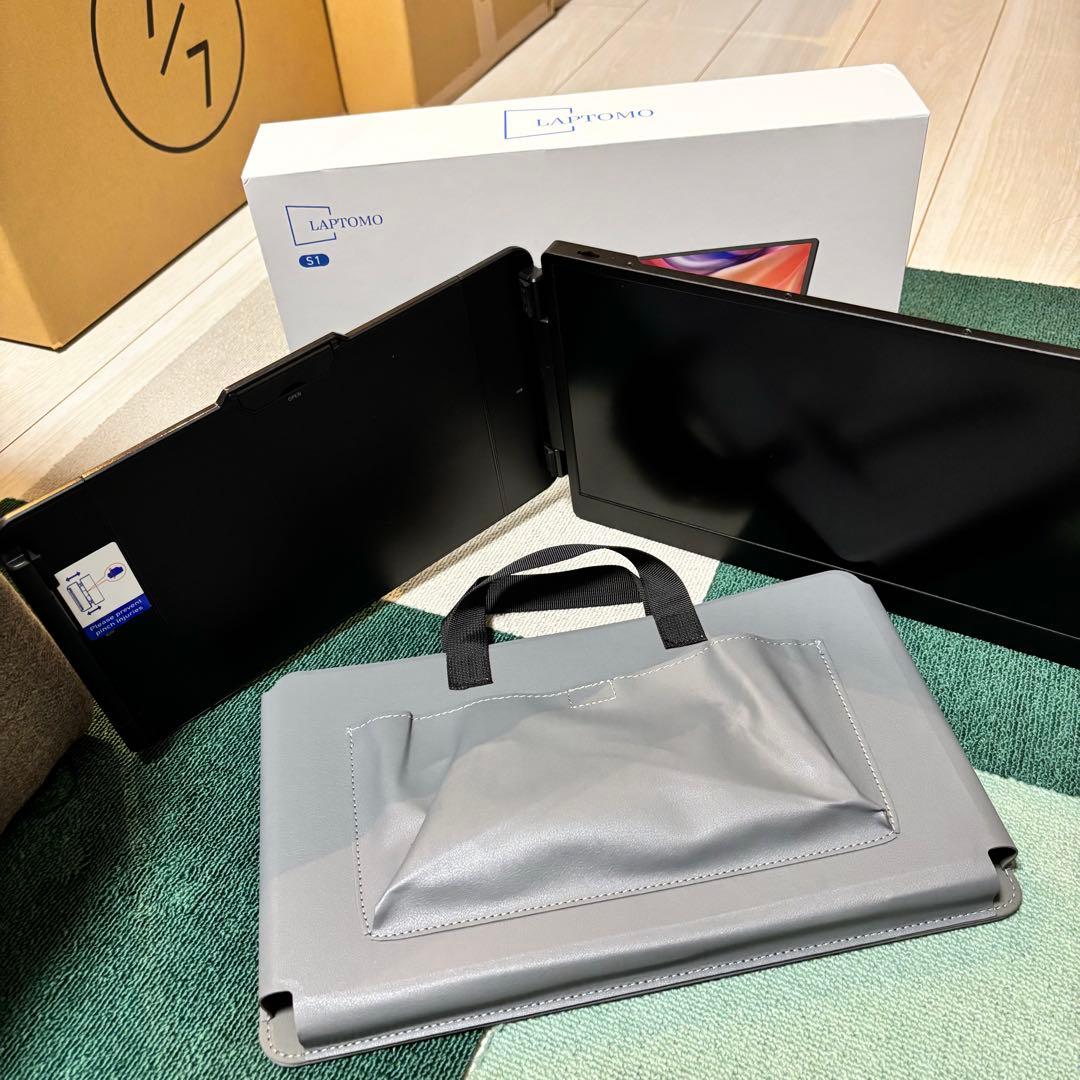 LAPTOMO S1 デュアルモニター 14インチ IPS ポータブルモニター