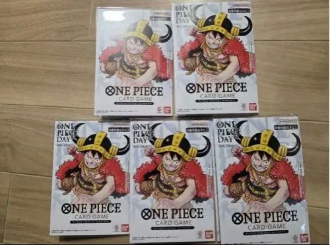 ONE PIECEカードゲーム　ワンピースデイ2025 未開封 5セット