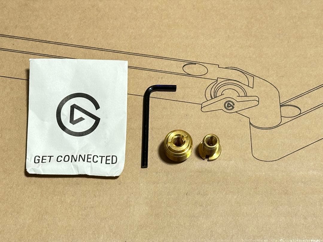 Elgato Wave Mic Arm LP White マイクアーム 白