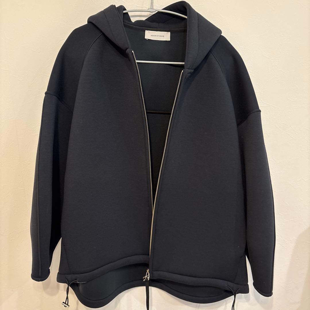 アダムエロペ ダンボールフーディ　ジップブルゾン