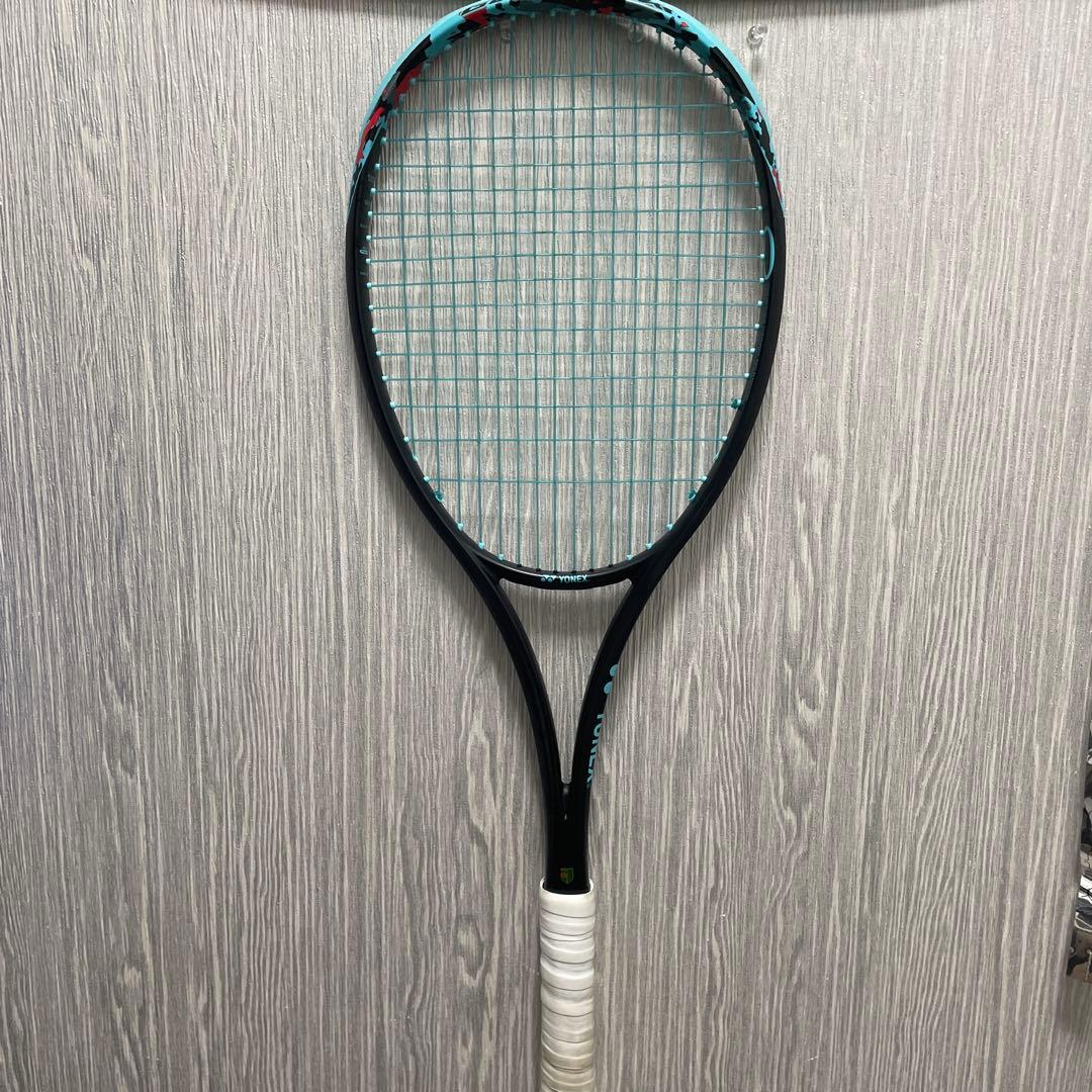 GEOBREAK ジオブレイク第二世代 ソフトテニスラケットブラックブルーレッド