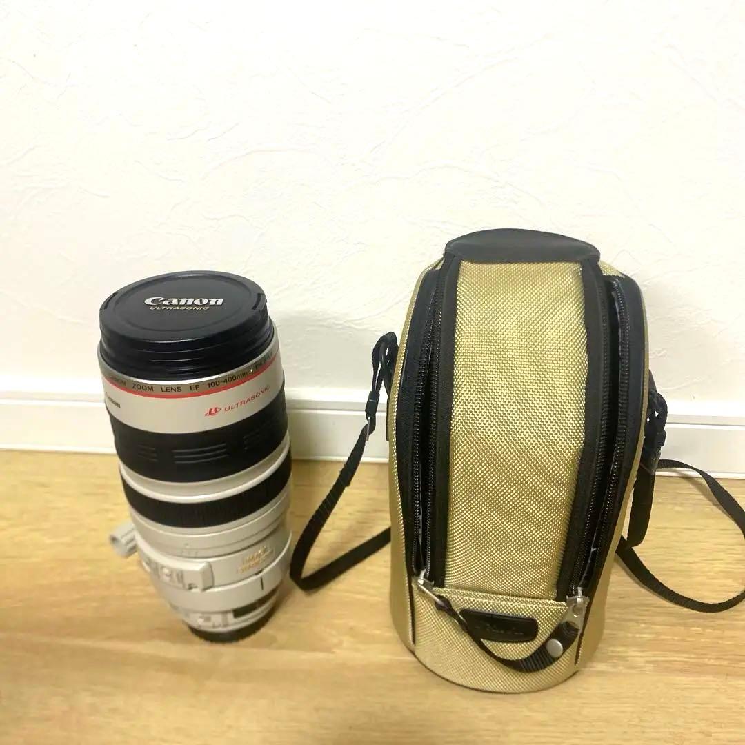 超望遠Canon EF100-400mm L IS USM(ケース・フード付き)