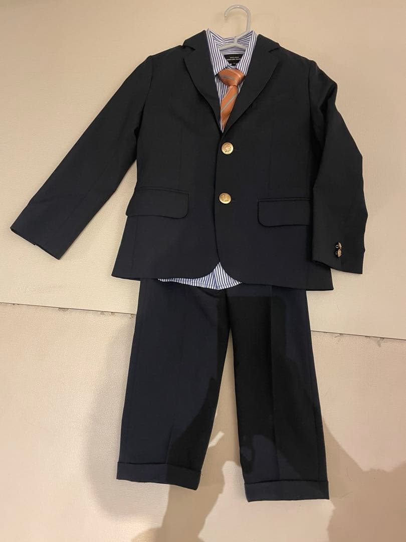 や*こ様 ユナイテッドアローズ グリーンレーベル スーツセット 120cm ネイ