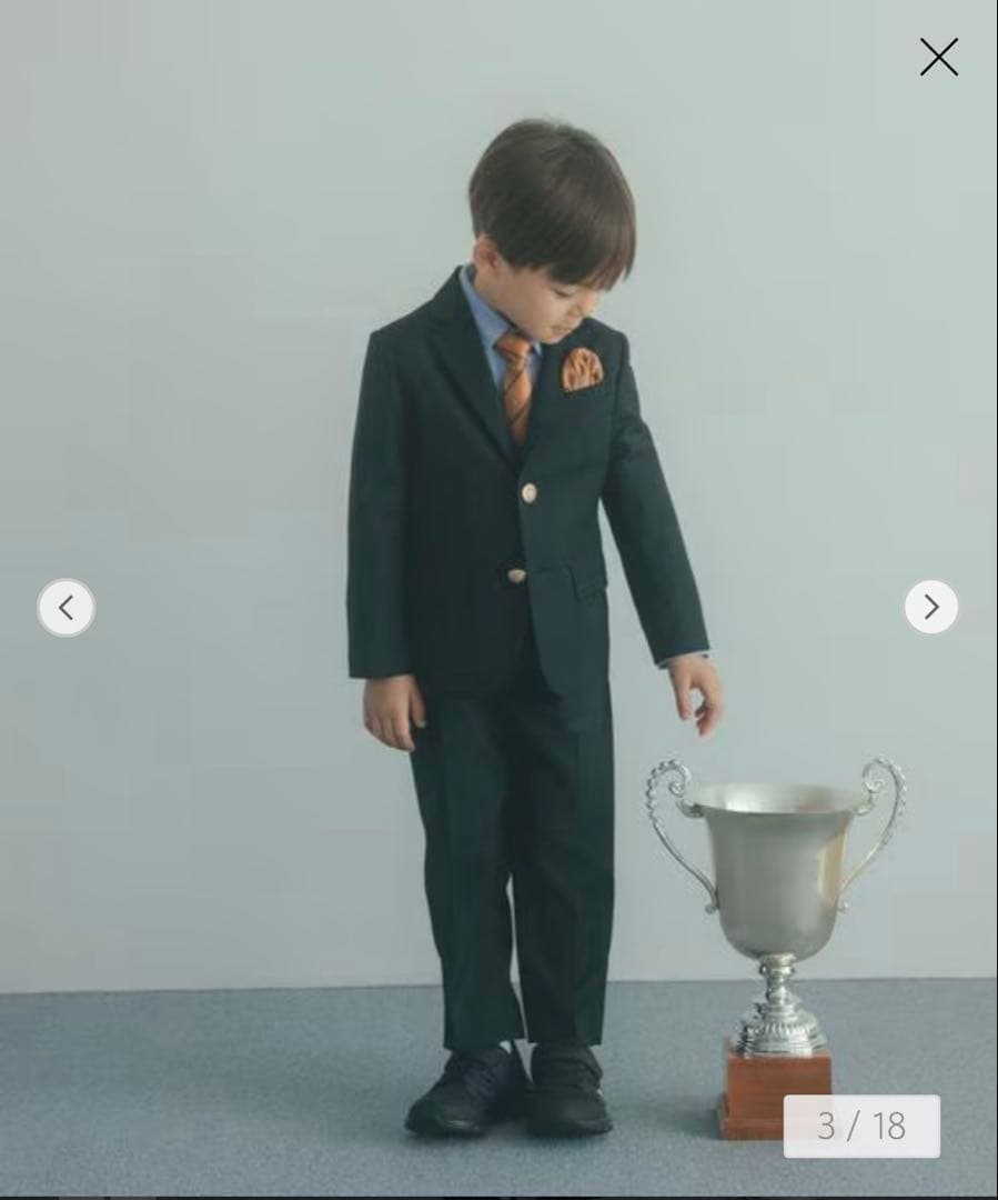 や*こ様 ユナイテッドアローズ グリーンレーベル スーツセット 120cm ネイ