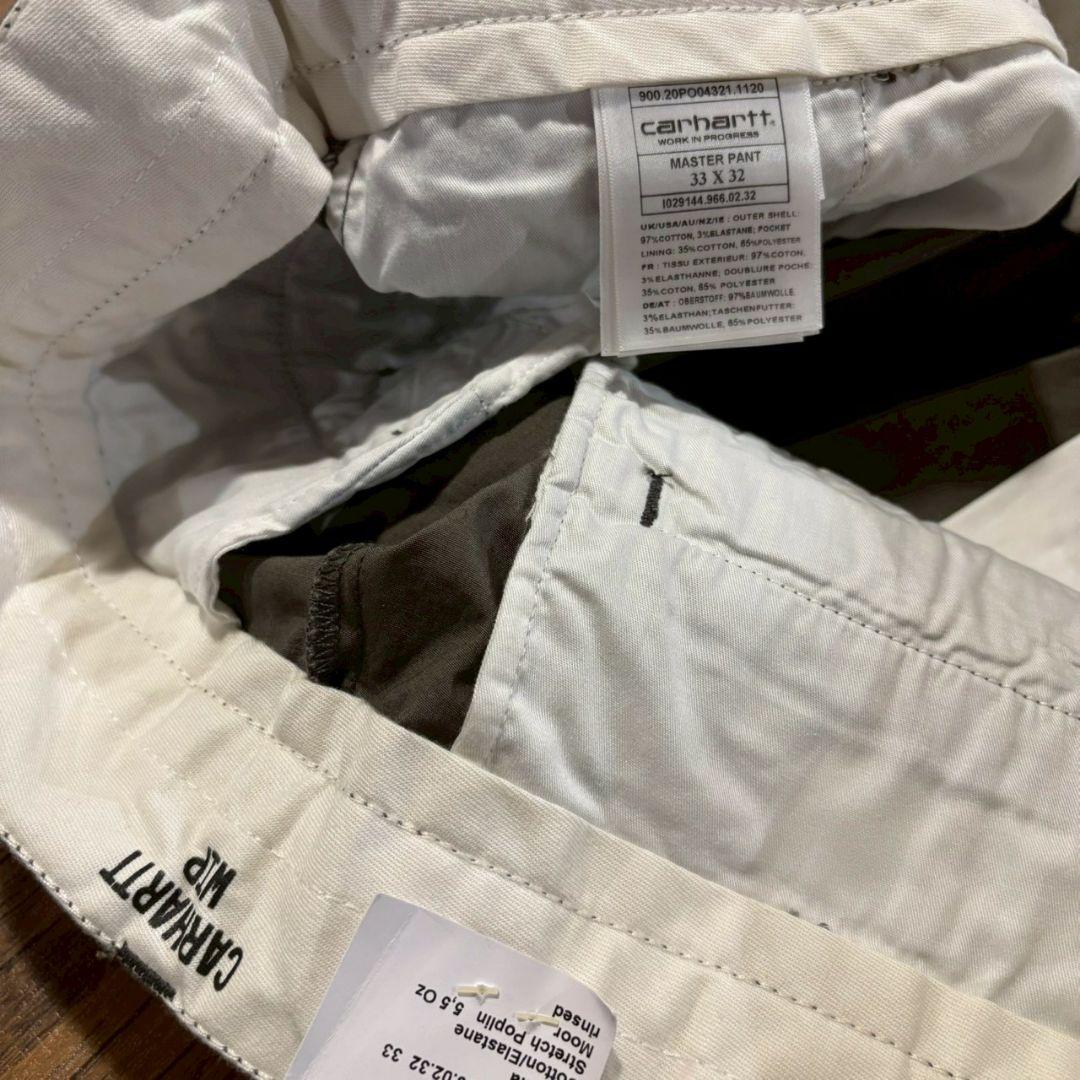 Carhartt WIP カーハート Master Pant 33×32 カーキ
