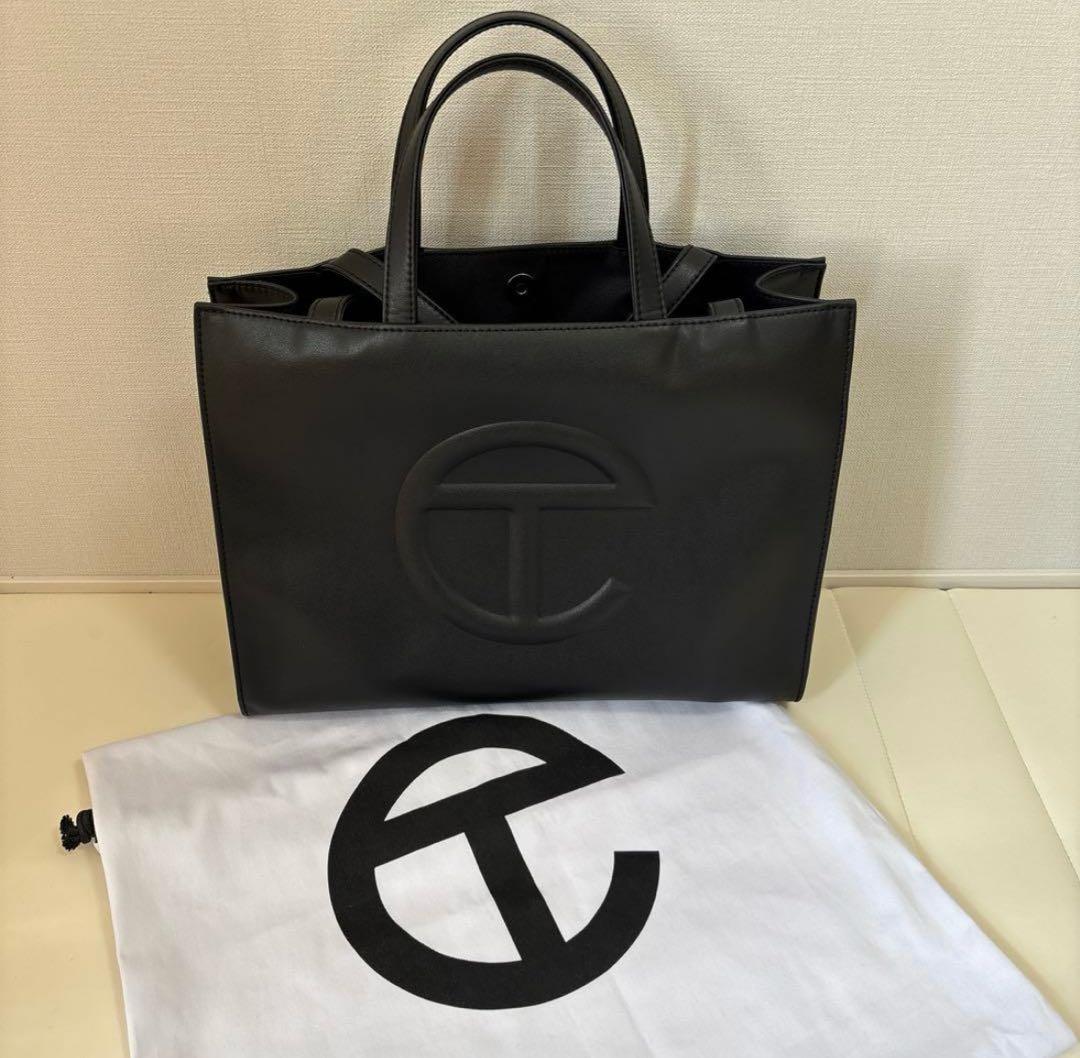 Telfarショルダーバッグ　Mサイズ ブラック