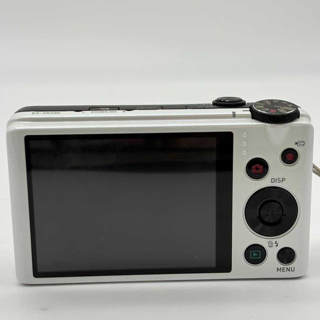 CASIO EXILIM EX-ZR200 デジタルカメラ 動作確認済み