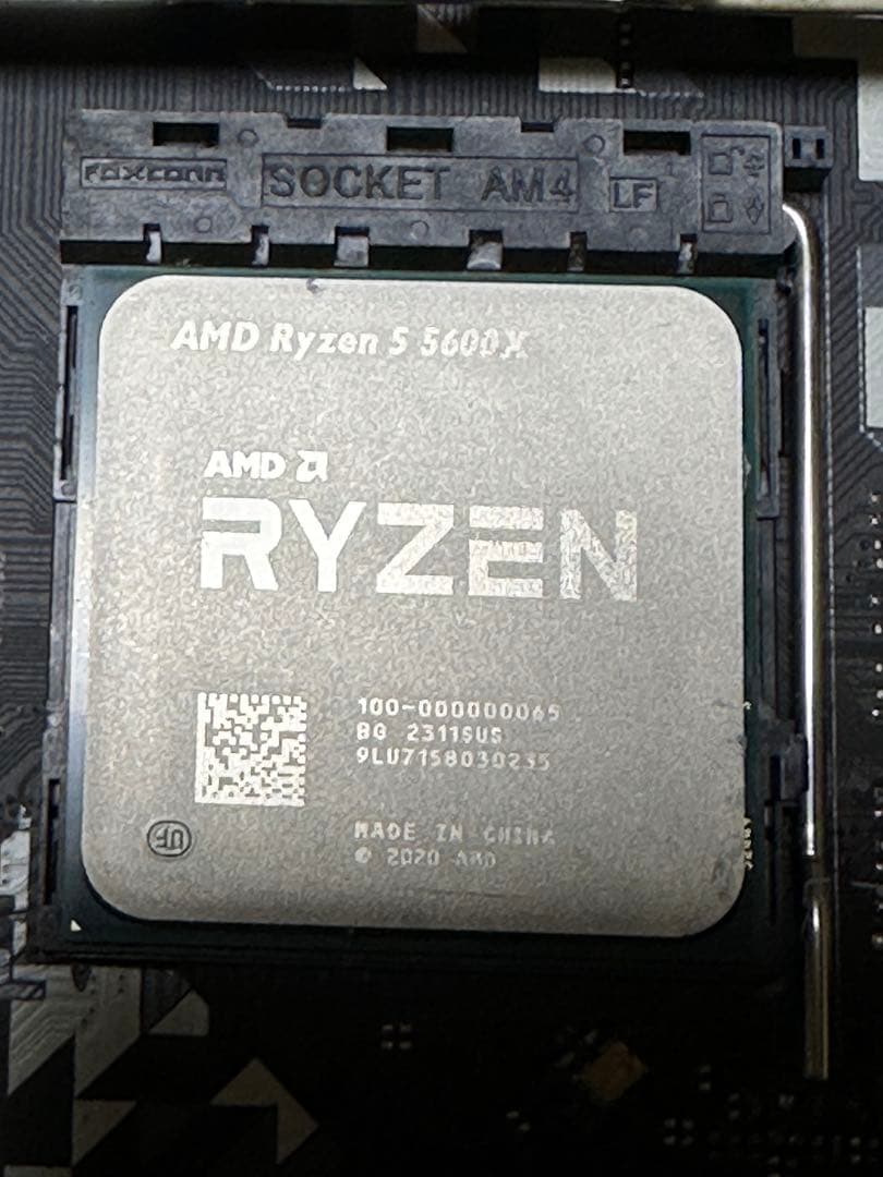 RYZEN5 5600X B550M steel legendマザーなどセット