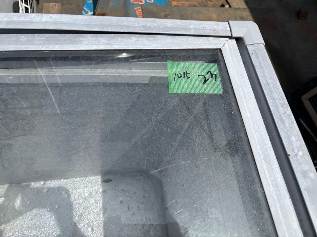 冷凍庫 ガラス蓋付き