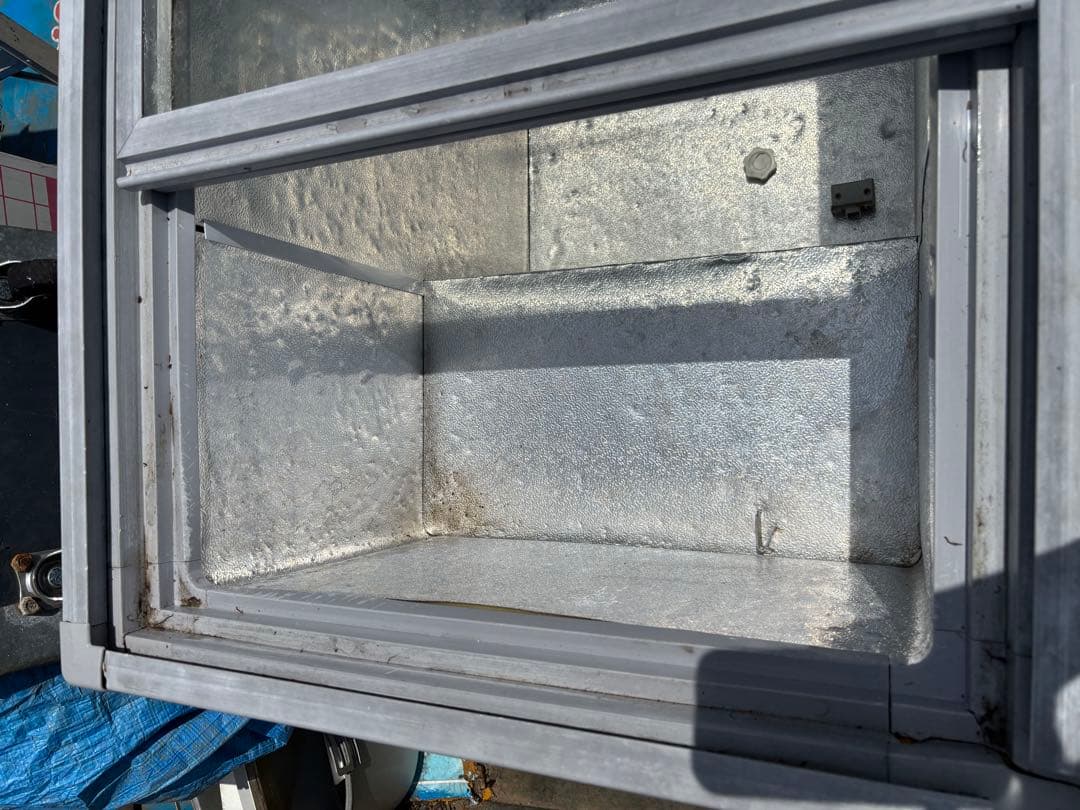 冷凍庫 ガラス蓋付き