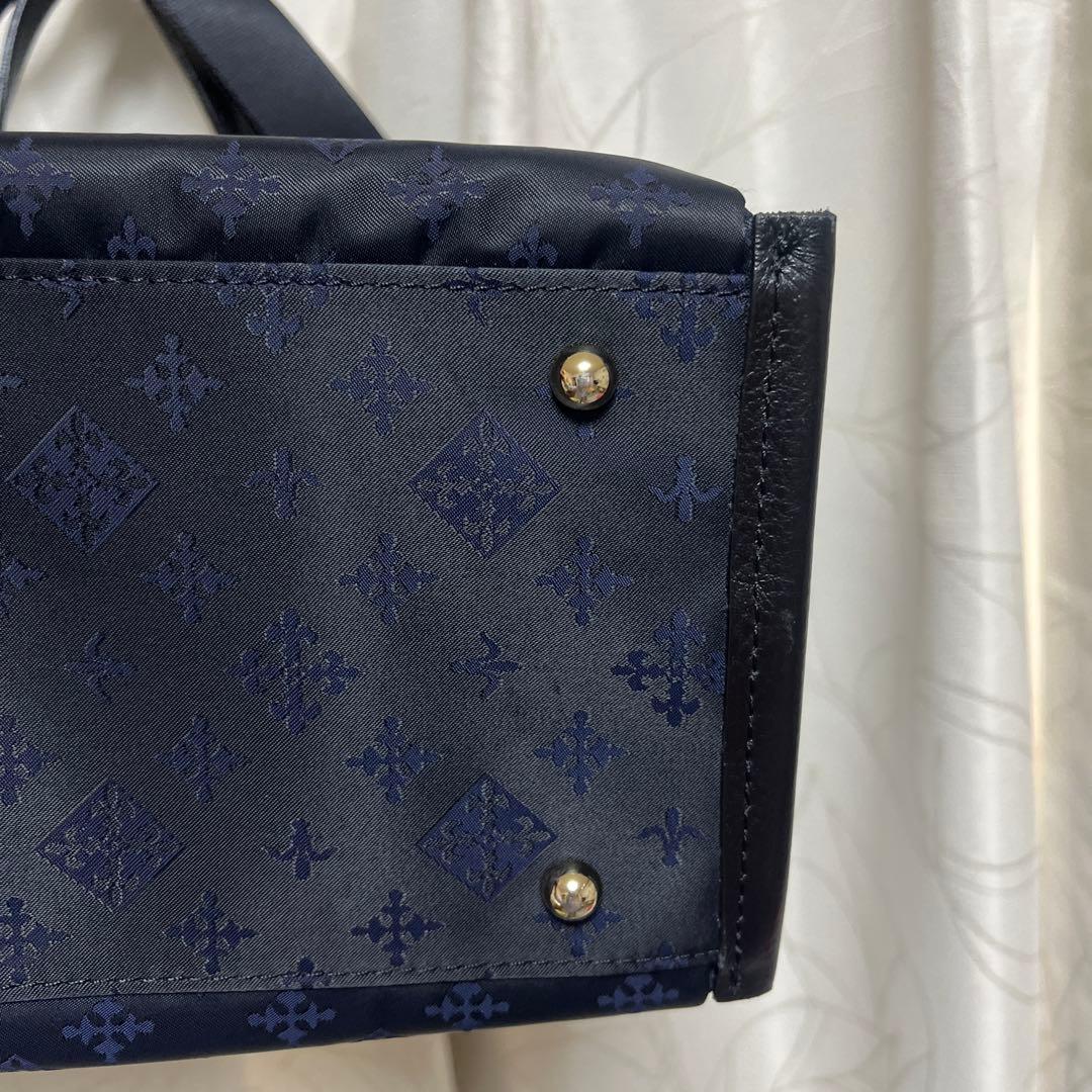 超美品ラシット 今期[B5サイズ対応］ポケット多数三層構造お仕事2wayバッグ