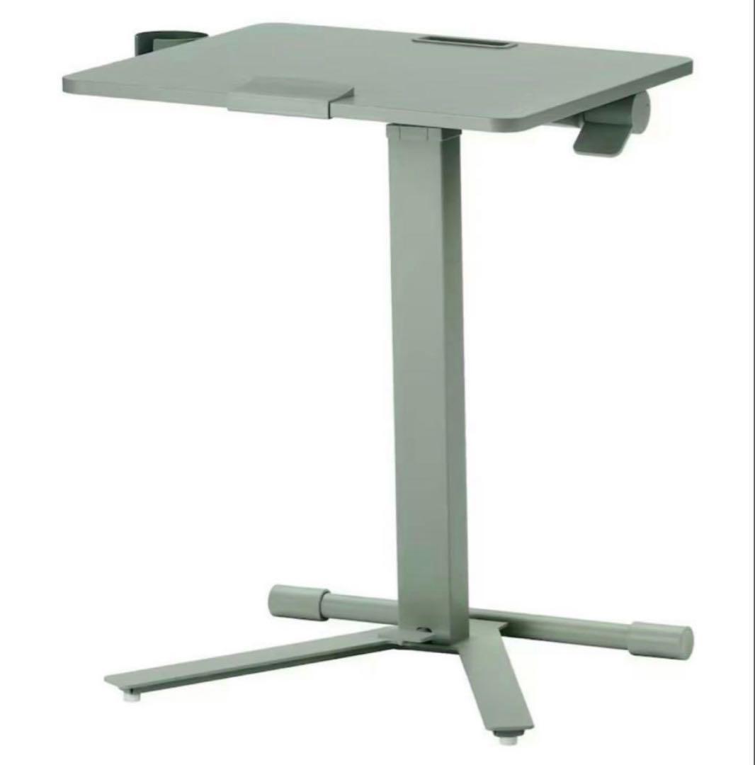 ラップトップテーブル キャスター付き, グリーン