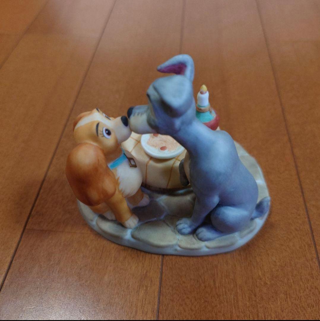【美品レア】ディズニー わんわん物語 レディ&トランプ スゥイートキスシリーズ