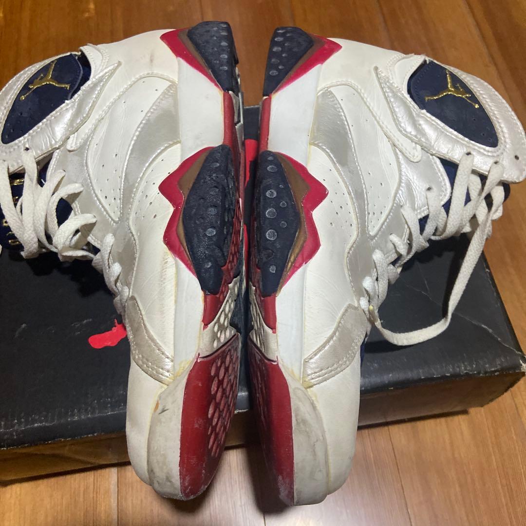 Air Jordan 7 ホワイト/ネイビー/レッド 10