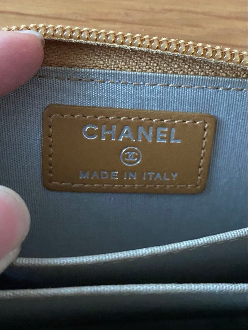 CHANEL キャビアスキン　ケース　美品