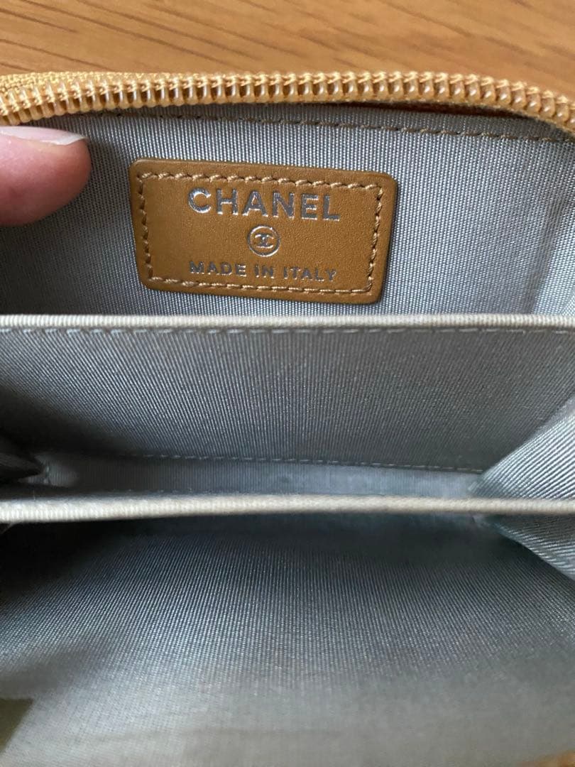CHANEL キャビアスキン　ケース　美品