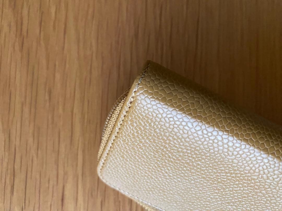 CHANEL キャビアスキン　ケース　美品