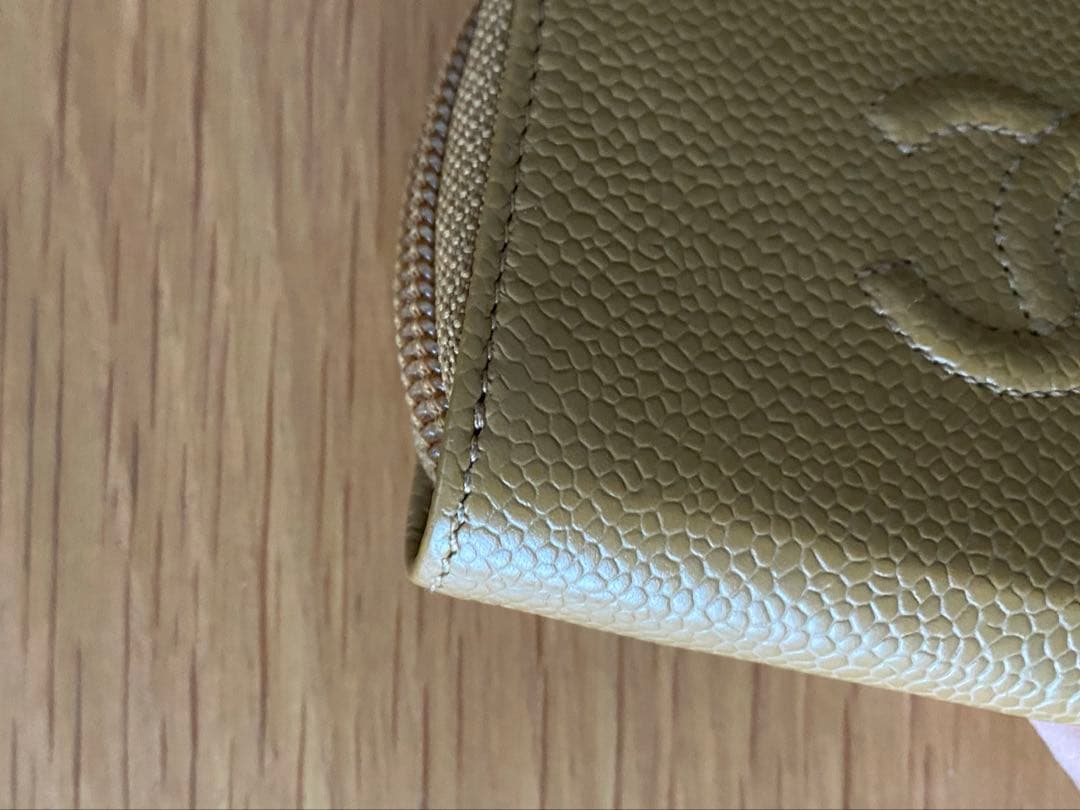 CHANEL キャビアスキン　ケース　美品