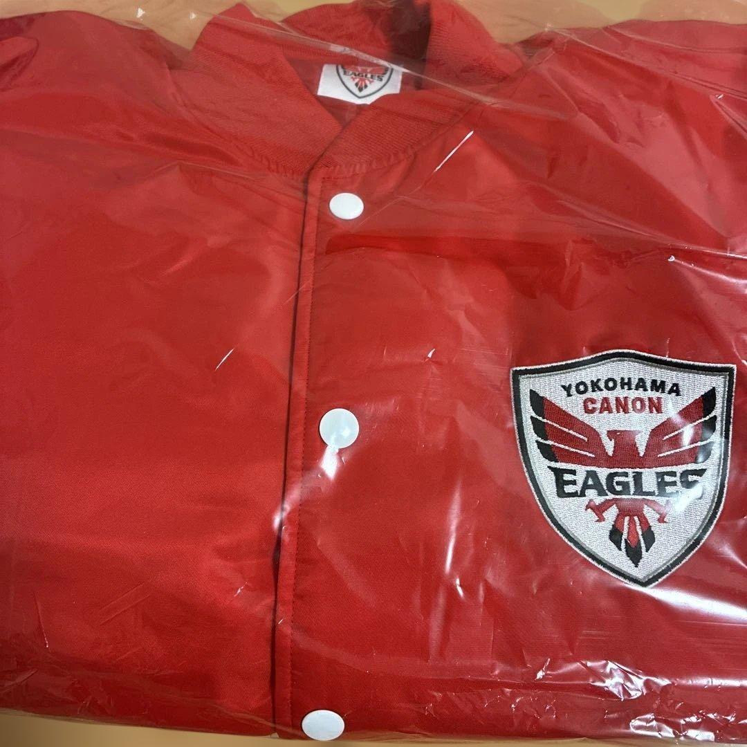非売品 キヤノンイーグルス 赤 中綿入りスタジャン Lサイズ
