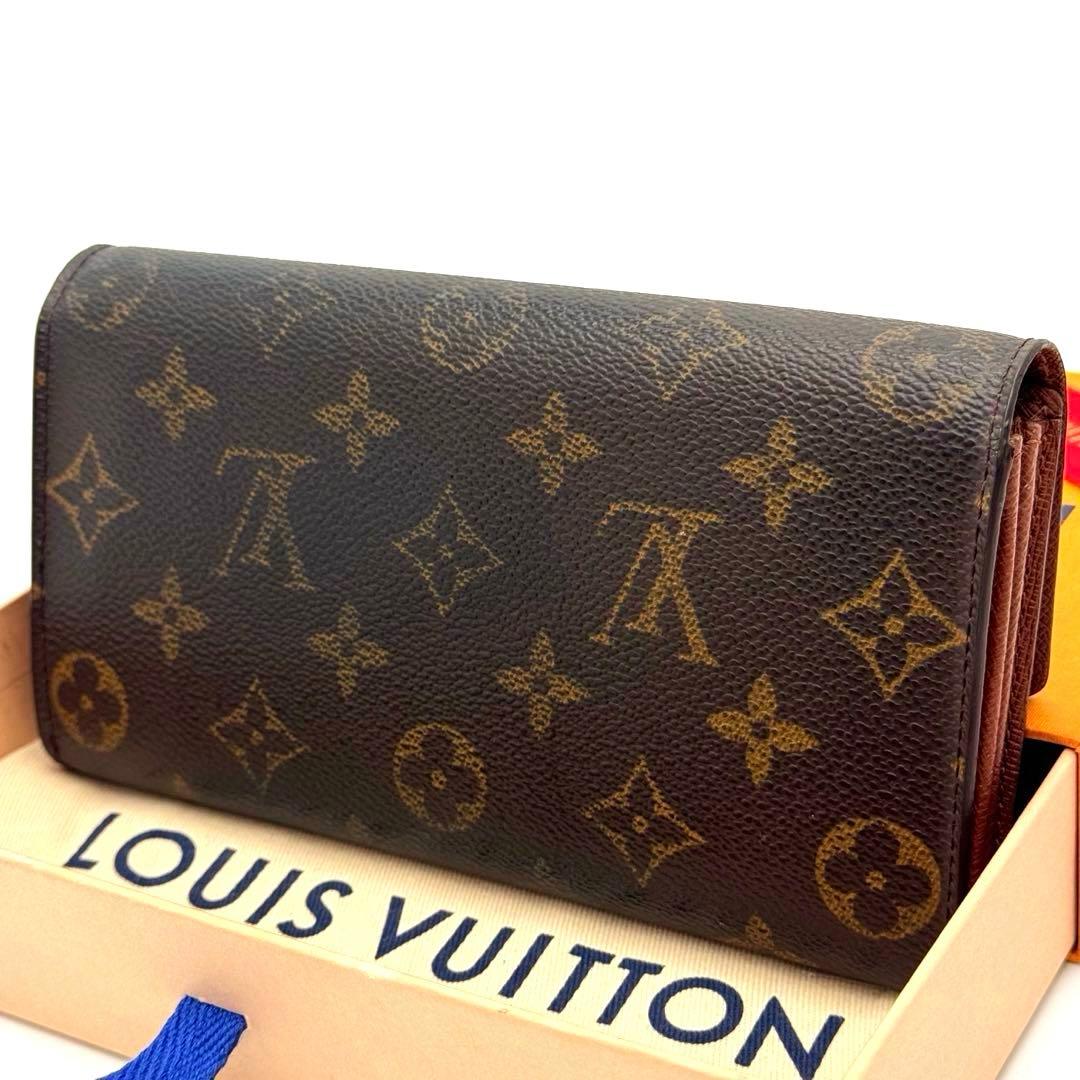 美品✨️ルイヴィトン　モノグラム　サラ　ポルトモネクレディ　長財布　Wallet