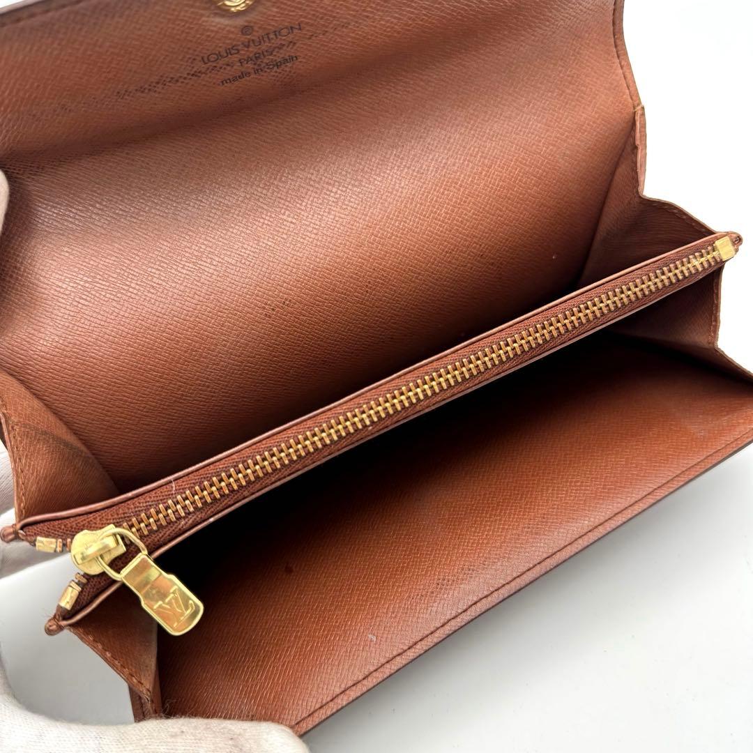 美品✨️ルイヴィトン　モノグラム　サラ　ポルトモネクレディ　長財布　Wallet