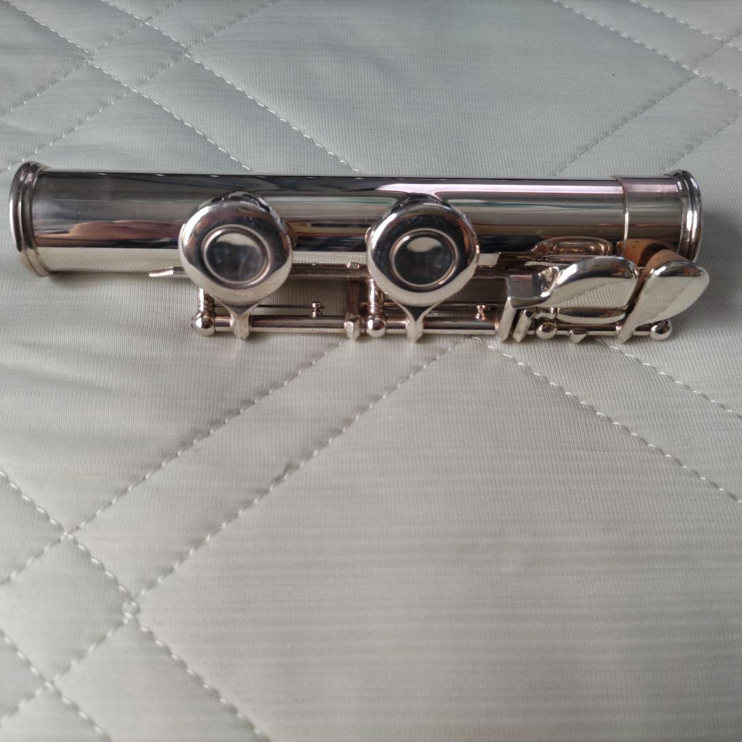 ☆さゆり☆ ヤマハYFL411頭部管、本体銀製フルート