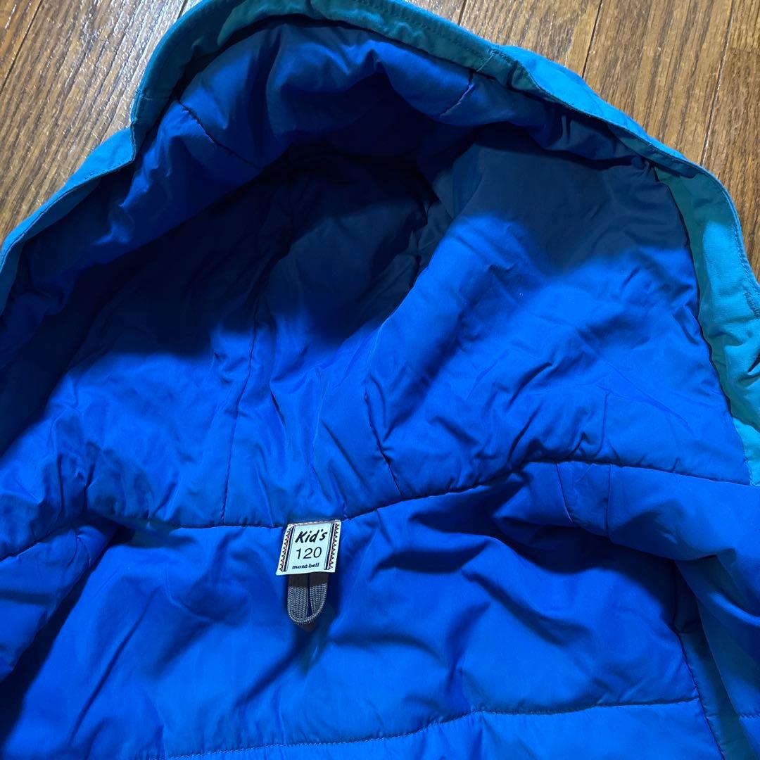 【最終値下げ】ギッズmont bellスキースノボーウェア120クリーニング済み