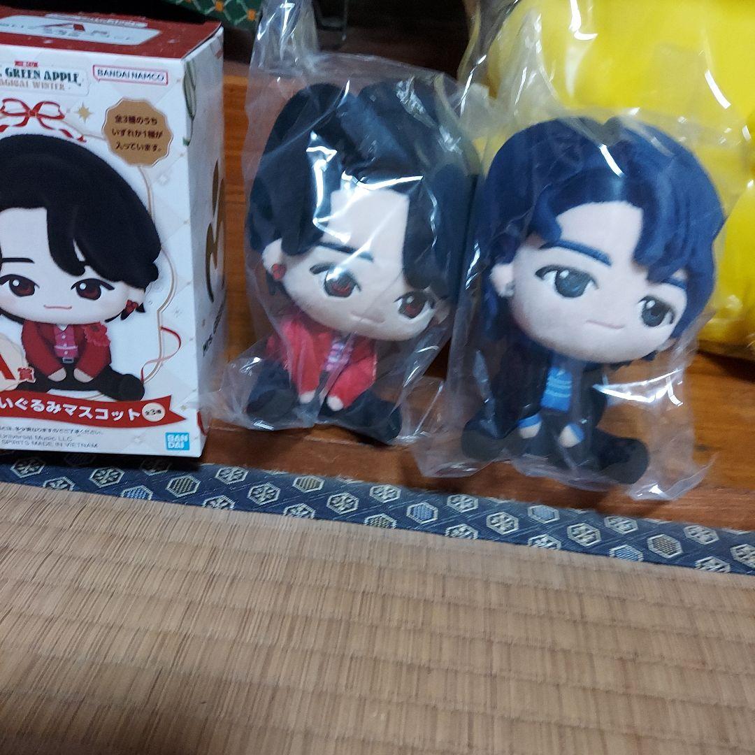 Mrs. GREEN APPLEぬいぐるみマスコット 2体セット