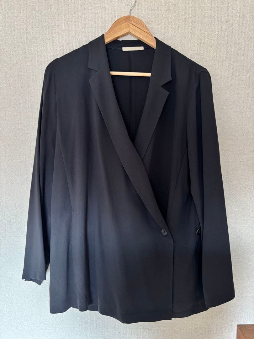 Plage カシュクールジャケット　38サイズ　クロ