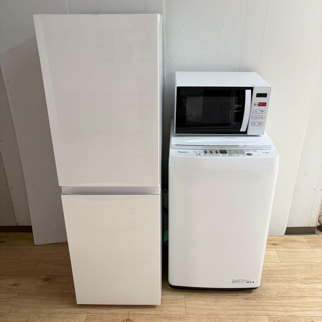 高年式美品❗️1人暮らし家電セット　大阪、大阪近郊配送と設置無料⑥