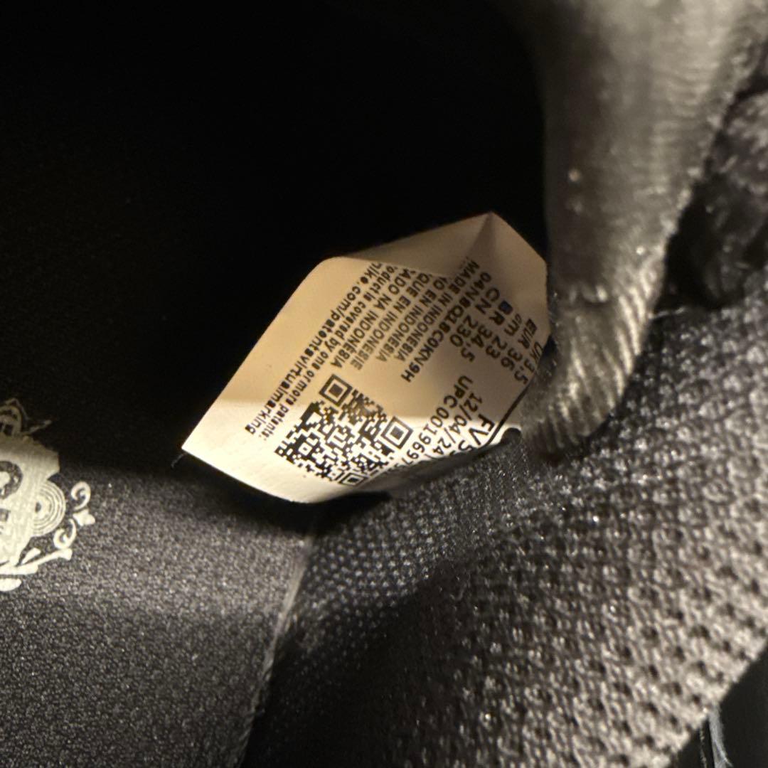 Nike Air Force 1 ブラックスニーカー　23cm