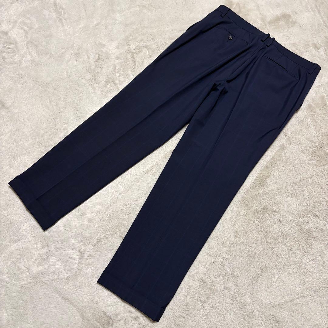 CORDURA スーツ セットアップ 上下 ネイビー BB6 ゆったり 大きい