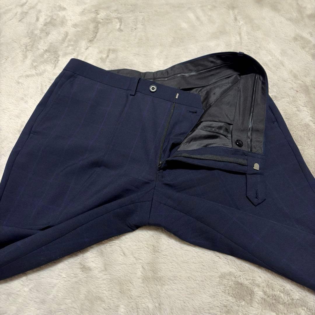 CORDURA スーツ セットアップ 上下 ネイビー BB6 ゆったり 大きい