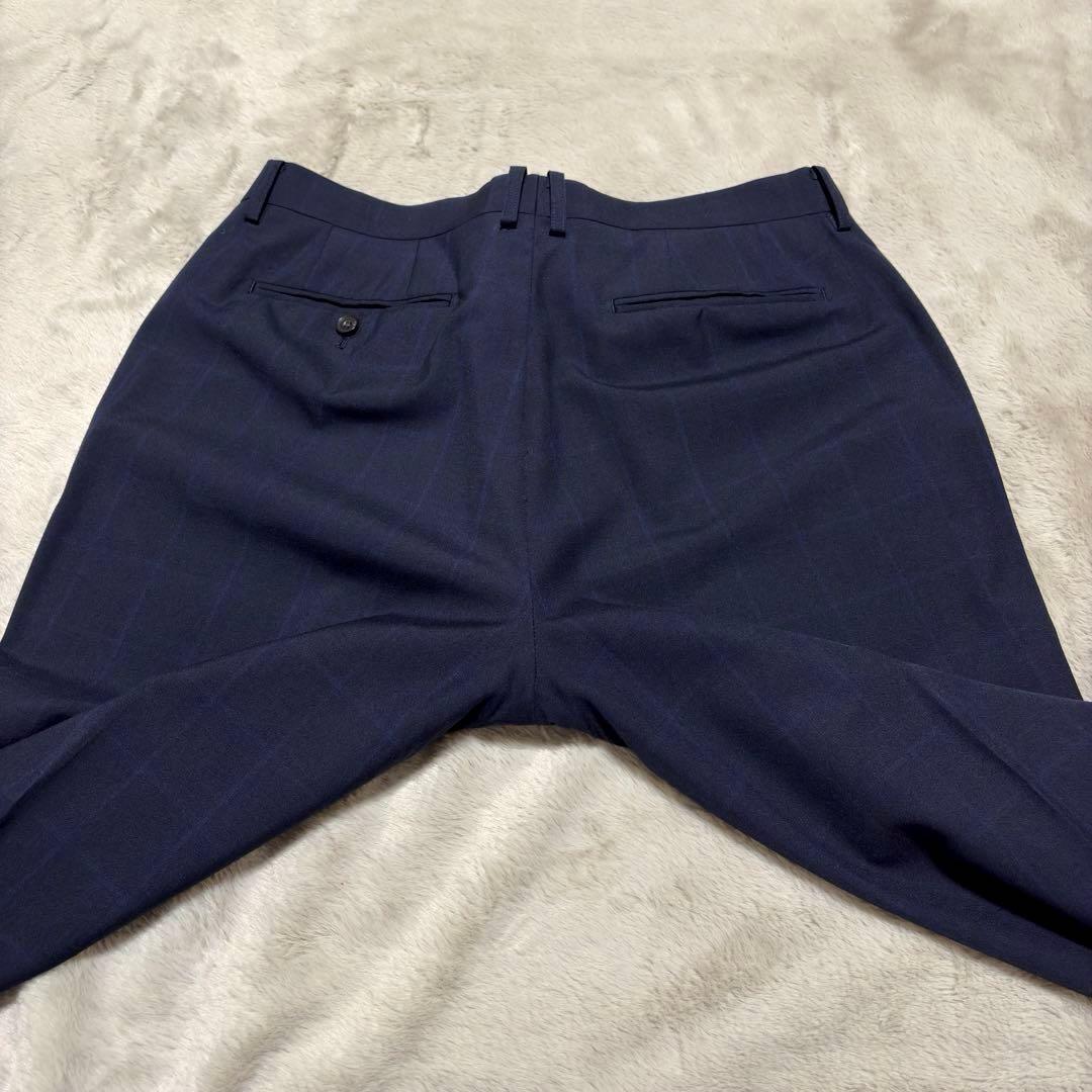 CORDURA スーツ セットアップ 上下 ネイビー BB6 ゆったり 大きい