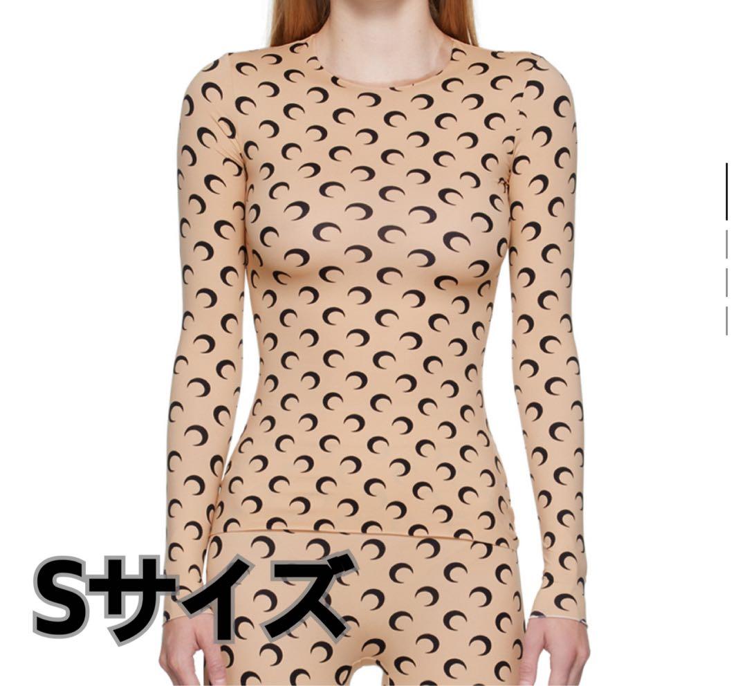 【正規品】MARINE SERRE Second Skinトップス/ベージュ