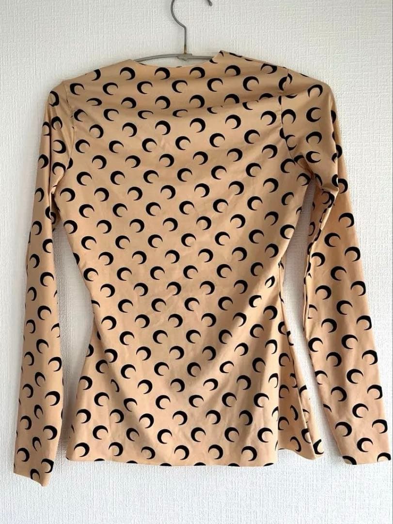 【正規品】MARINE SERRE Second Skinトップス/ベージュ