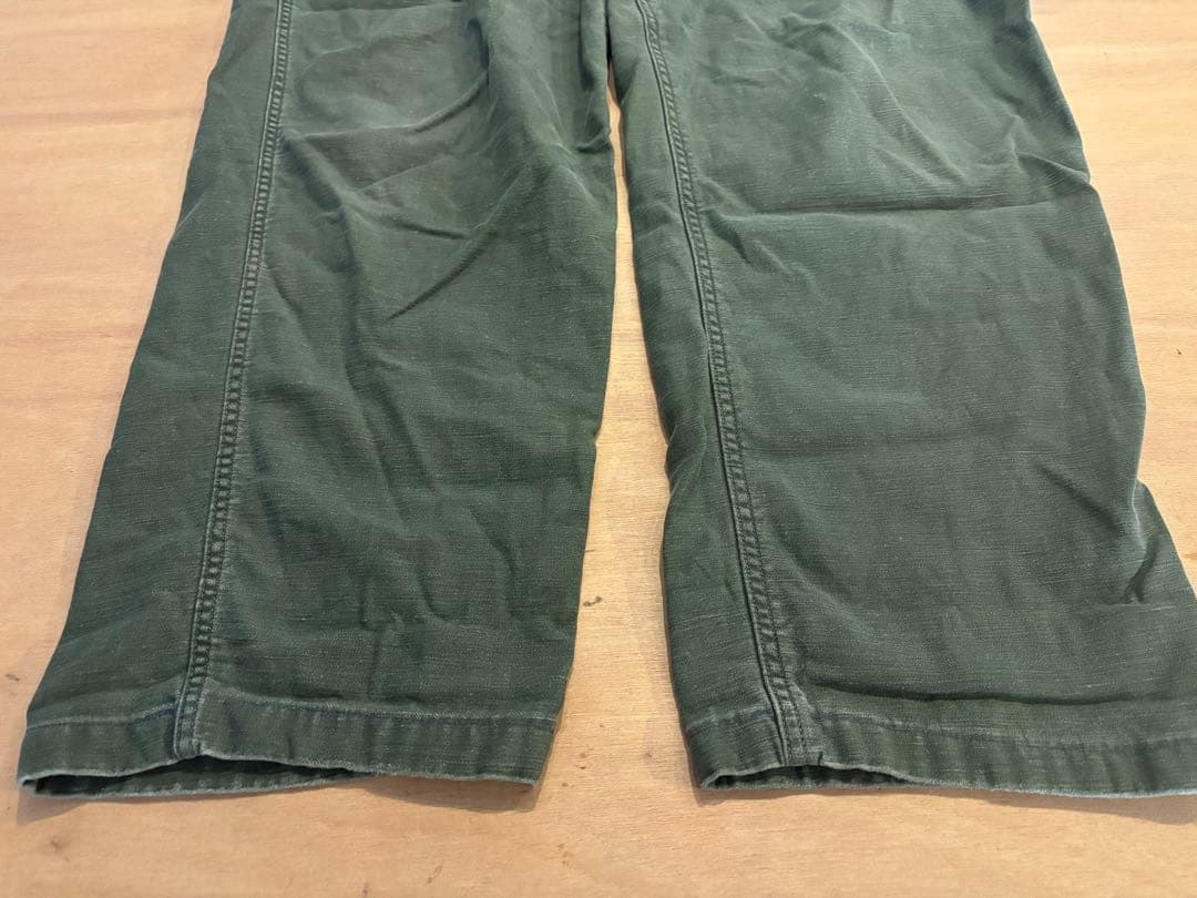 70s ベイカーパンツ ユーティリティパンツ OG-107 W36 L33