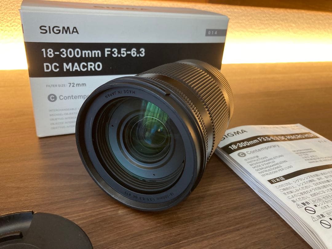 canon EOS9000D SIGMA レンズ(18-300mm)