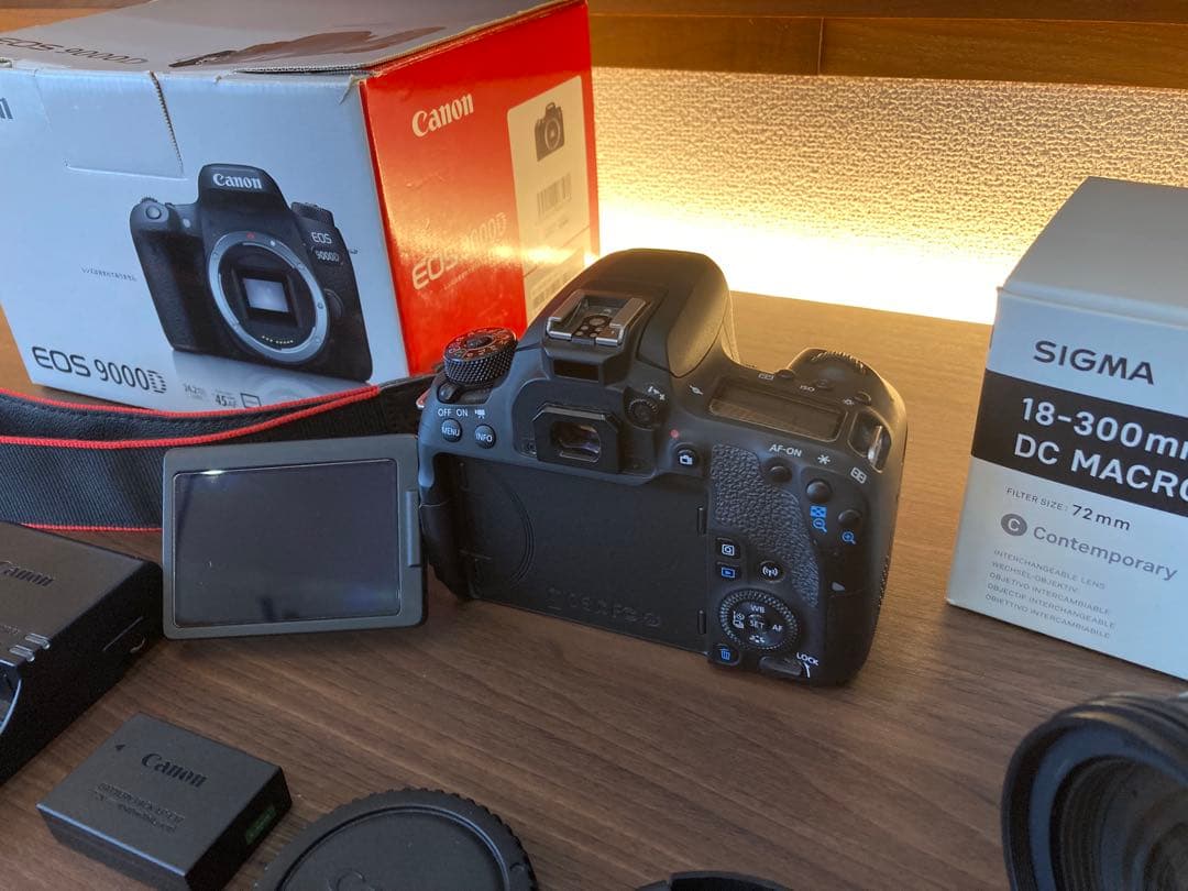 canon EOS9000D SIGMA レンズ(18-300mm)