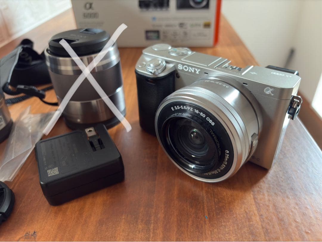 SONY α6000 ダブルズームセット＋オマケ少し