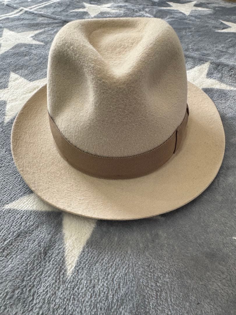 01 LURIE ワコマリア 中折れハット ラビットファー 帽子